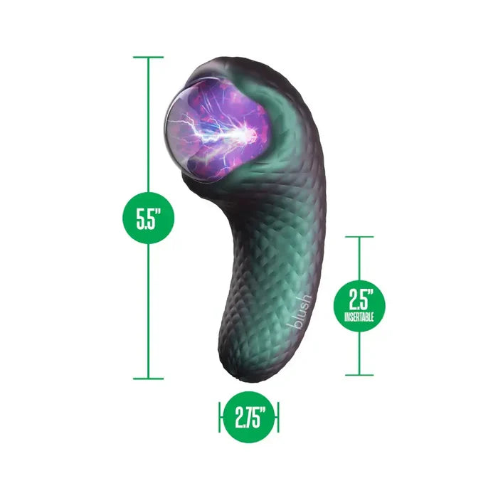 Blush® Temptasia® Enchanted Serpent Dual Ended Vibrator - Rolik®