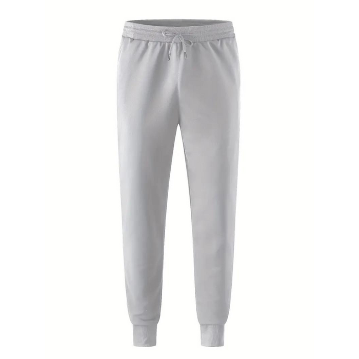 Breathable men's joggers – classic fit, quick-dry polyester, for workouts 0