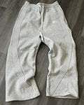 Breathable men's joggers – retro stripe design, loose fit, for sports and leisure 0