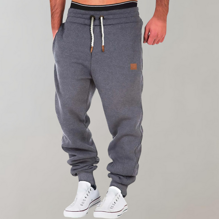 Breathable men's joggers – soft fabric, regular fit, for everyday wear 3