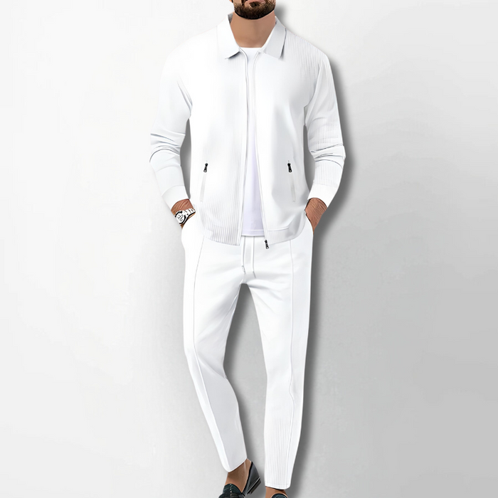Atmungsaktives Herren Set – elegantes Design, für Büro und Freizeit 4