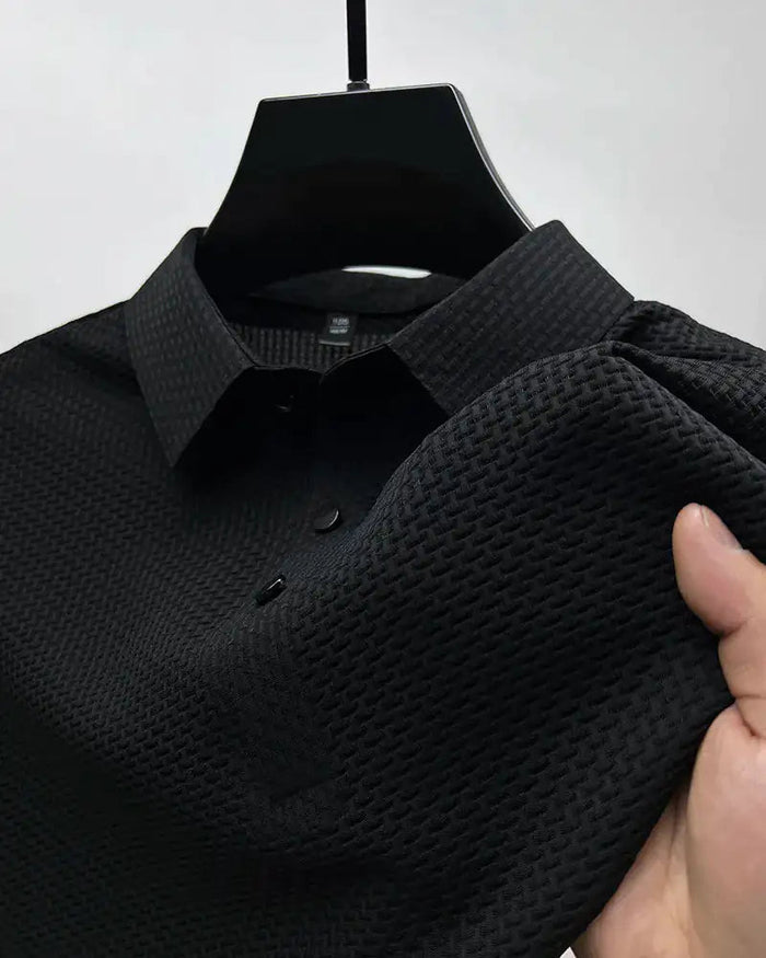 Atmungsaktives Herren Polo-Shirt – klassischer Schnitt, Baumwolle, für Büro und Freizeit 0