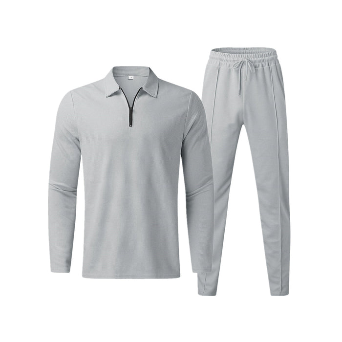Atmungsaktives Herren Poloshirt – modischer Schnitt, Polyester, für den Sommer 0