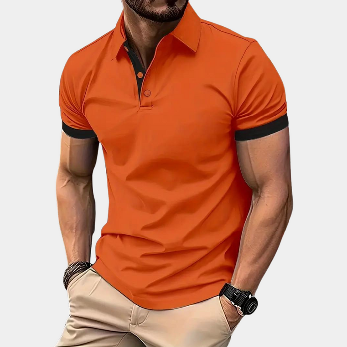 Atmungsaktives Herren Poloshirt – kurzarm, bequeme Passform, ideal für den Sommer 0