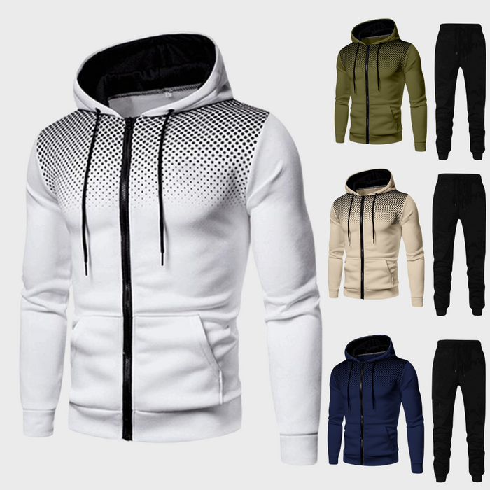 Atmungsaktiver Herren Trainingsanzug – Slim Fit, weiche Materialien, für Sport und Freizeit 6