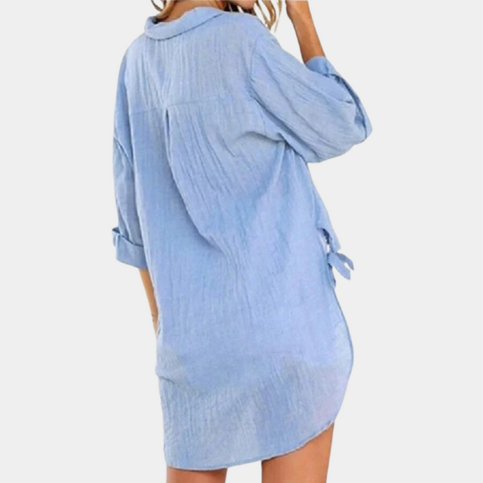Breathable women’s blouse – casual fit, lightweight fabric, for summer outings 2