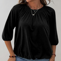 Atmungsaktives Damen T-Shirt – figurbetont, Polyester, für Frühling und Sommer 0