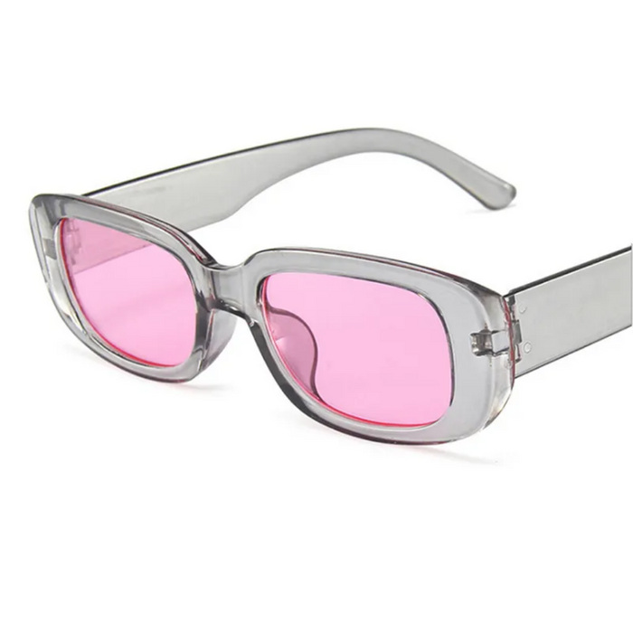 Atemberaubende Damen Retro-Sonnenbrille – rechteckiger Rahmen, UV400, für den Sommer 7