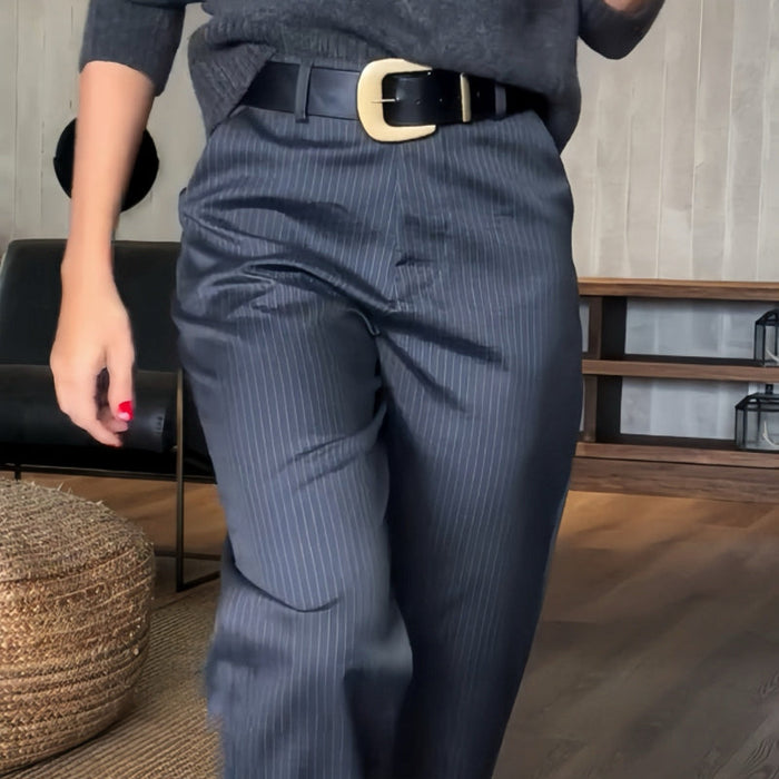 Atmungsaktive Damen Anzughose – figurbetont, für Büro und Alltag, aus hochwertigem Stoff 6