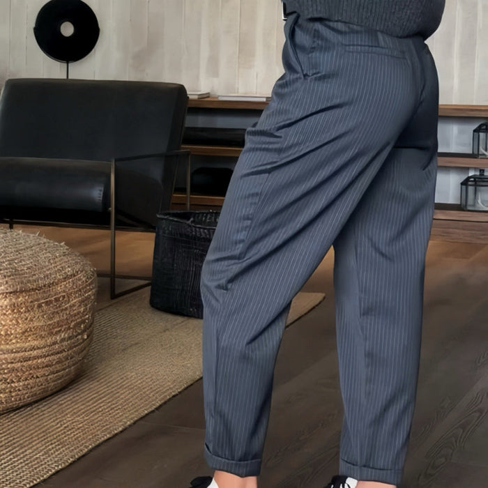 Atmungsaktive Damen Anzughose – figurbetont, für Büro und Alltag, aus hochwertigem Stoff 7