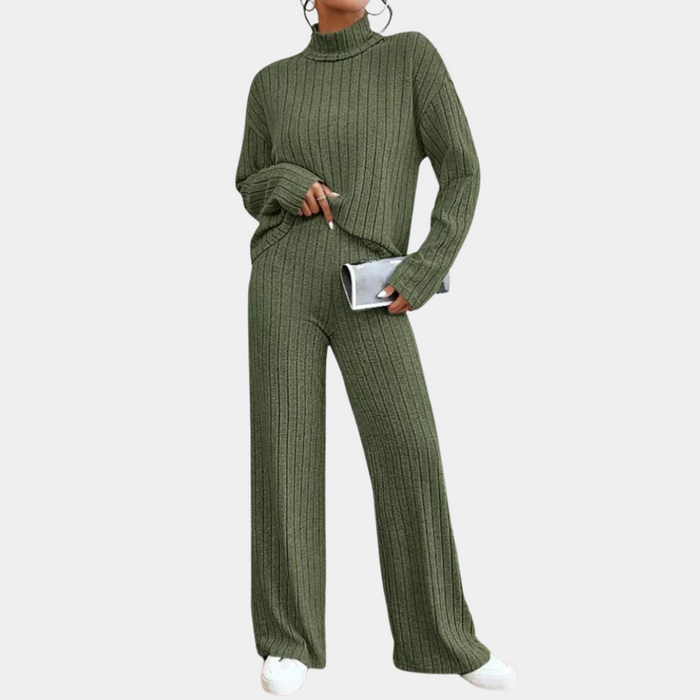 Bequemes Damen Anzug Set – eleganter Schnitt, 100% Baumwolle, für Büro und Alltag 0