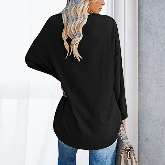 Atmungsaktives Damen T-Shirt – lockerer Schnitt, Baumwolle, für Frühling und Sommer 2