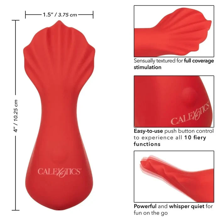 Red Hot™ Fuego Vibrator - Rolik®