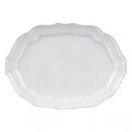 Casafina Impressions Oval Platter - White