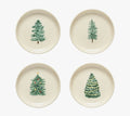 Casafina Pacifica Appetizer Plate - Christmas Tree S/4