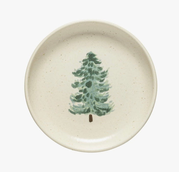 Casafina Pacifica Appetizer Plate - Christmas Tree S/4