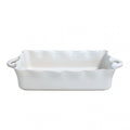 Casafina Ruffled Large Rectangular Baker
