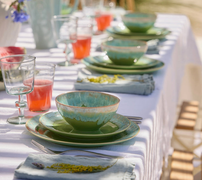 Casafina Taormina Salad Plate - Lime Green