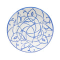 Caspari Algarve Ceramic Blue Paper Dinner Plates