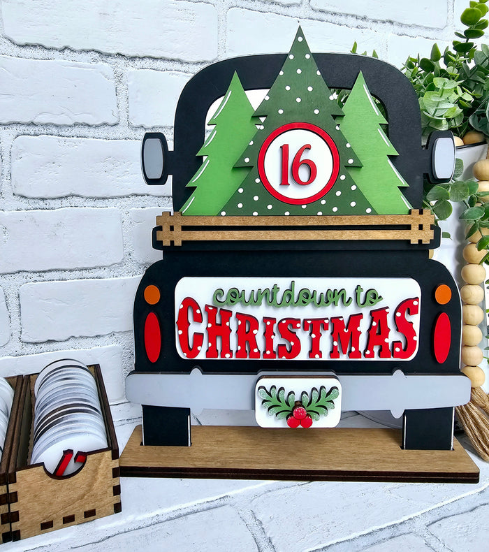 Christmas Countdown Truck Inserts-wholesale