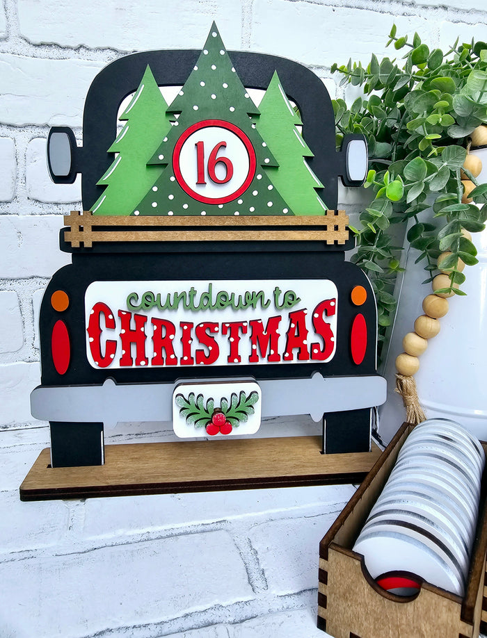 Christmas Countdown Truck Inserts-wholesale