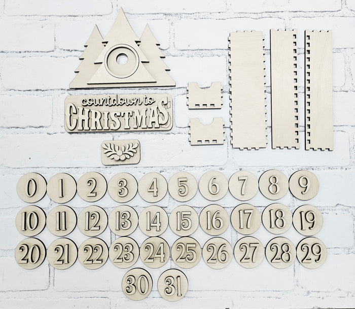 Christmas Countdown Truck Inserts-wholesale