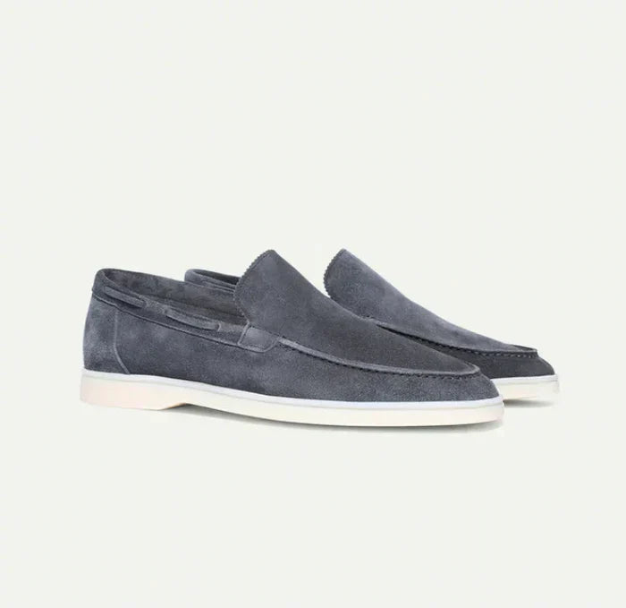 Classic Suede Moccasins for Men and Women, Comfortable Slip-On Moccasin Shoes in Standard Sizes-3