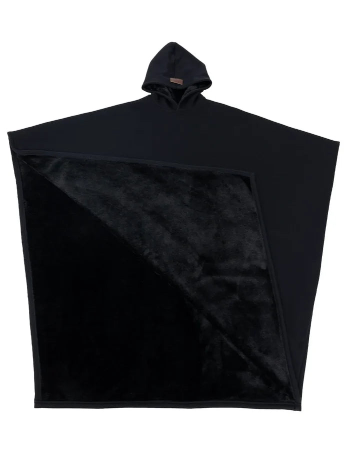 Cloak Robe Hoodie Men Casual Loose Solid Color Sweatshirt with Hat