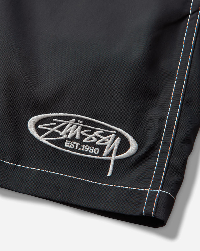 Stüssy Coastal Board Short Black Swimwear Swim Trunks 113176SJ 0001