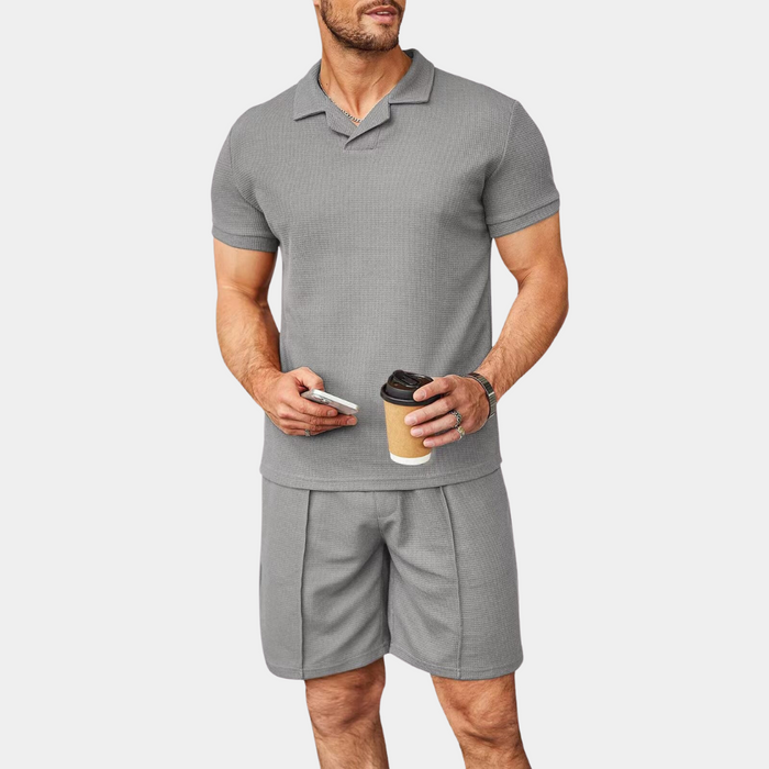 Bequemer Herren zweiteiler – lässiger Schnitt, hochwertige Materialien, ideal für Sommer und Freizeit 5