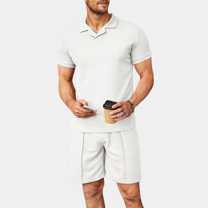 Bequemer Herren zweiteiler – lässiger Schnitt, hochwertige Materialien, ideal für Sommer und Freizeit 6