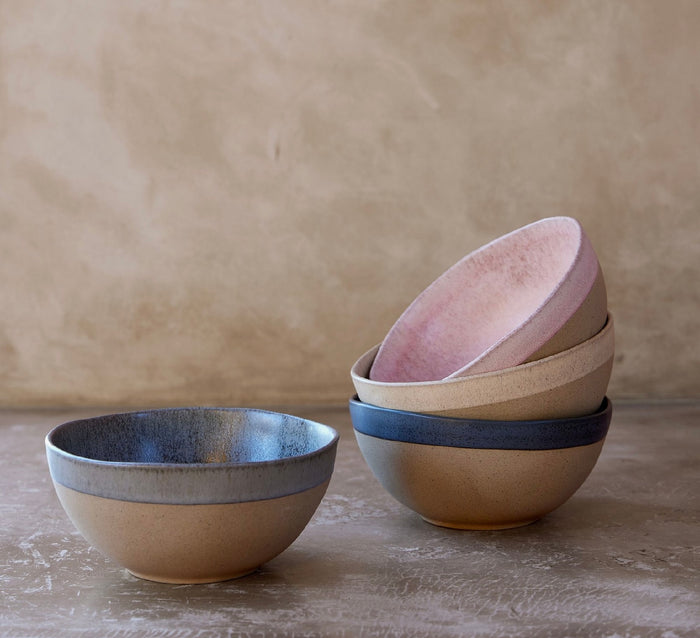 Costa Nova Arenito Latte Bowl - Aqua