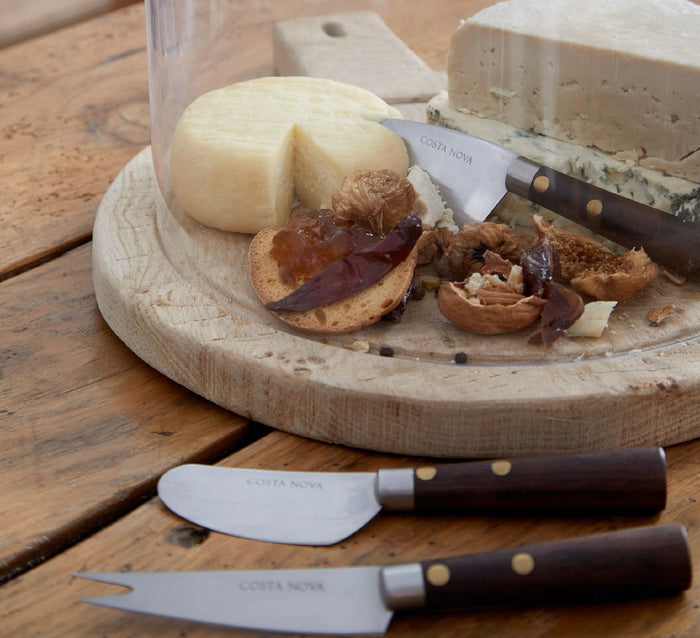 Costa Nova Cheese Knives S/3 - Brushed