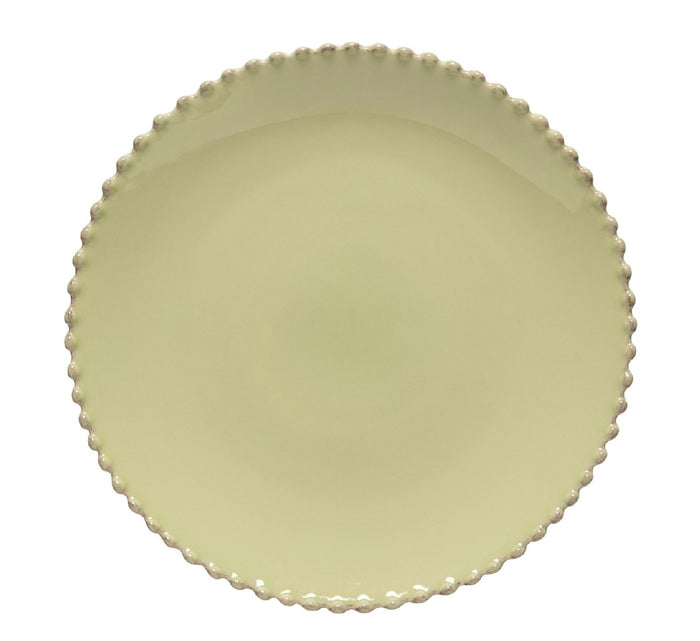 Costa Nova Pearl Dinner Plate - Lily Green