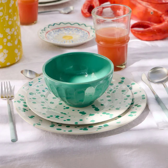 Costa Nova Rafaela Salad Plate - Sage