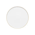 Costa Nova Resonance Dinner Plate - White/Gold