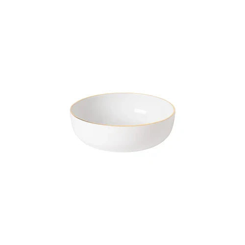 Costa Nova Resonance Soup/Cereal Bowl - White/Gold