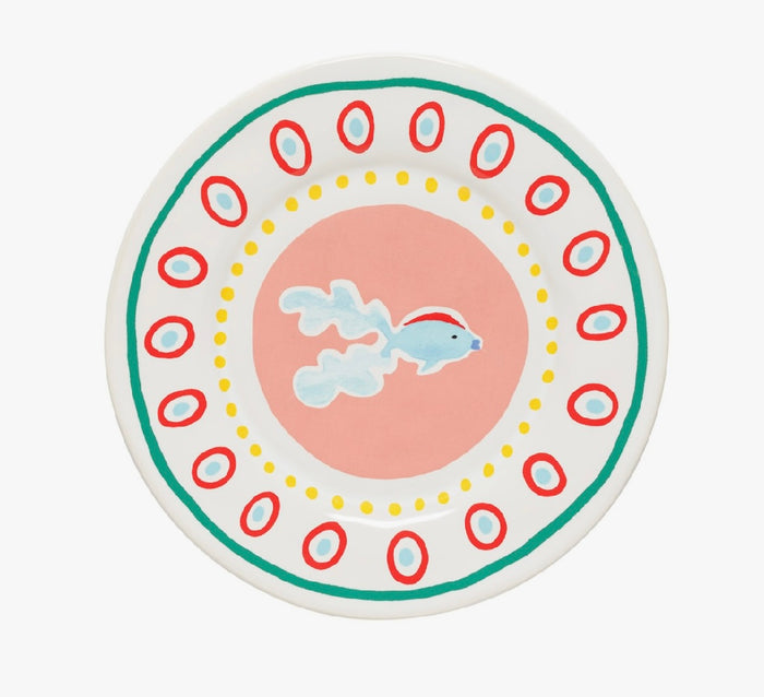 Costa Nova Summer Bliss Salad Plate - Guppy