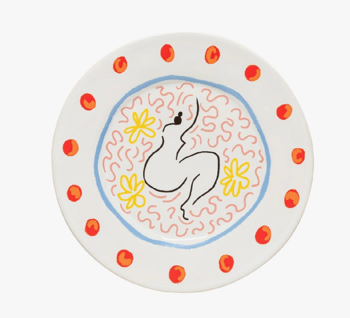 Costa Nova Summer Bliss Salad Plate - Lady