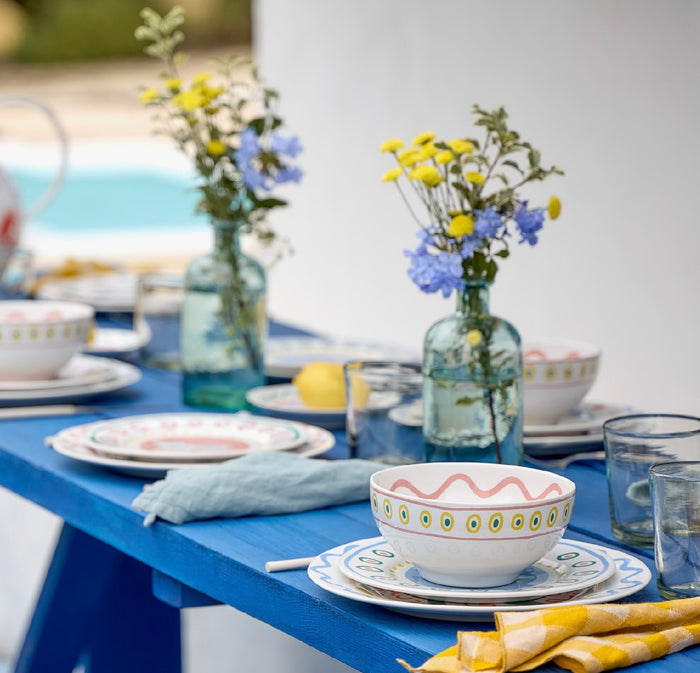 Costa Nova Summer Bliss Soup/Cereal Bowl - Tulip