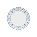 Costa Nova Vila Dinner Plate - White/Blue