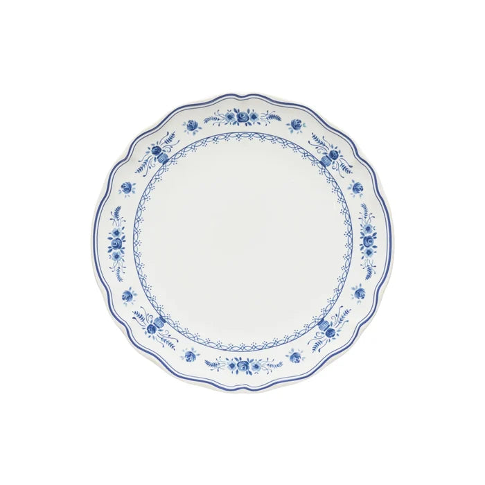 Costa Nova Vila Dinner Plate - White/Blue