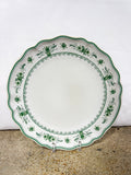 Costa Nova Vila Dinner Plate - White/Green