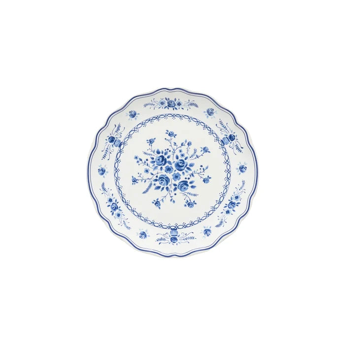 Costa Nova Vila Salad Plate - White/Blue