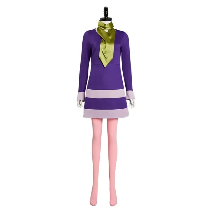 Costumes for Daphne and Velma cosplay from Scooby-Doo for Halloween