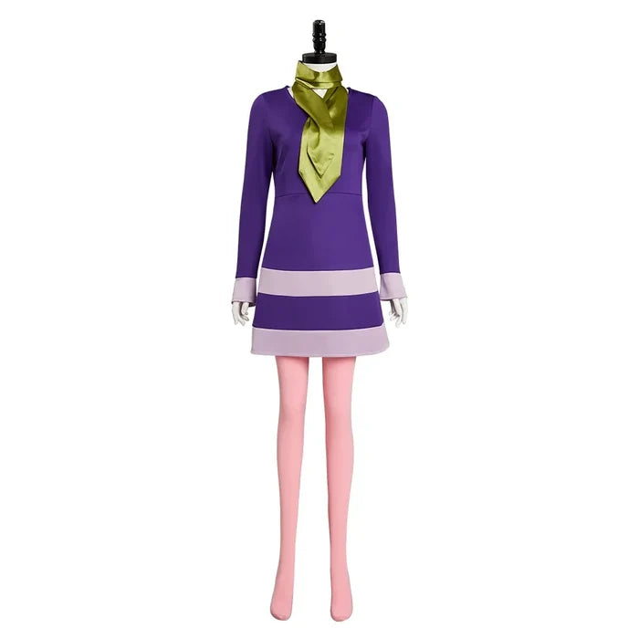 Costumes for Daphne and Velma cosplay from Scooby-Doo for Halloween