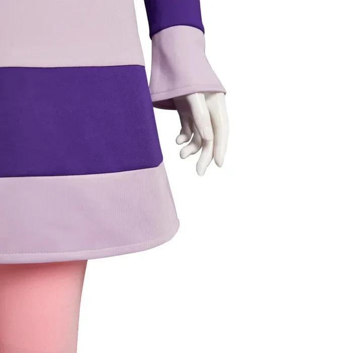 Costumes for Daphne and Velma cosplay from Scooby-Doo for Halloween