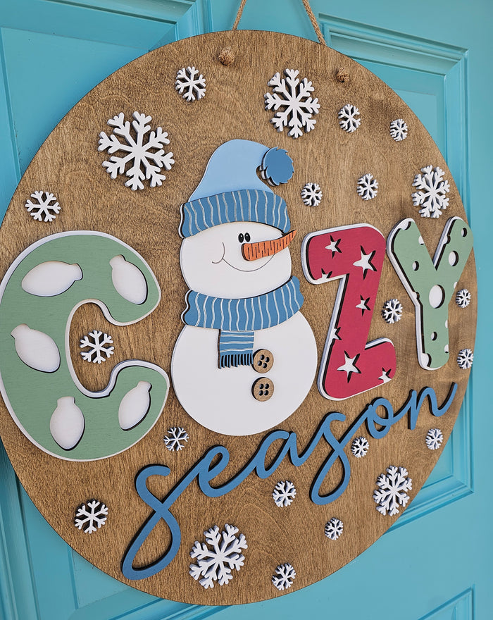 Cozy Season Door Hanger-wholesale
