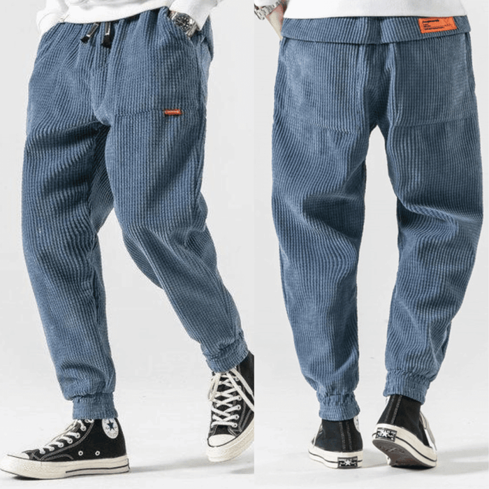 Cozy women's corduroy pants – stylish design, high-quality fabric, for versatile occasions 3