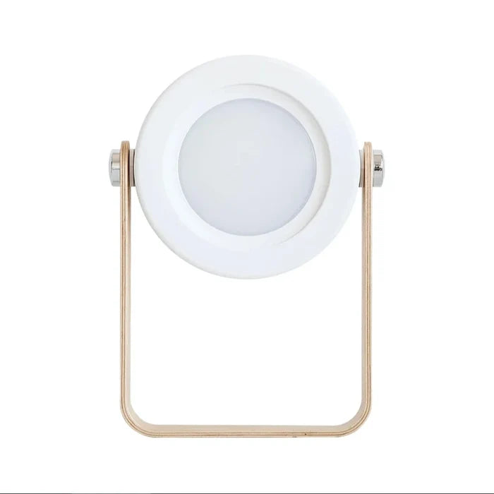 Creative Wood Handle Folding LED Night Light Lantern for Reading, USB Charging